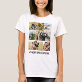 オリジナル6枚写真コラージュ Tシャツ (正面)