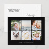 オリジナル6枚組 ユニバーサル グリーティングカード ポストカード (正面/裏面)