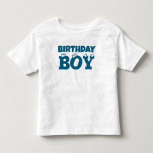 オリジナル おもしろ カートゥーン アイ 子供の誕生日 トドラーTシャツ