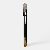 オリジナル かわいいペットの写真とイニシャル iPhone 16ケース (左側面)