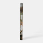 オリジナル かわいいペットの写真とイニシャル iPhone 16ケース (右側面)