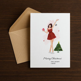 オリジナル かわいい クリスマス スケッチ