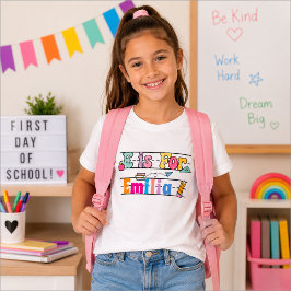オリジナル こども 半袖Tシャツ 新学期 Tシャツ
