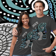 オリジナル アブストラクト グラフィックアート プリント Tシャツ