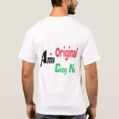 オリジナル アミ コピー ナ Tシャツ (裏面)