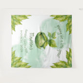 オリジナル イラスト ネイチャー ベイビー シャワー タペストリー (正面(横))