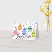 オリジナル イースターカード, イースターエッグ カード (黄色い花)