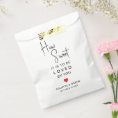 オリジナル ウェディングバッグ キャンディ ウェディング プレゼント用 フェイバーバッグ (封をした状態)