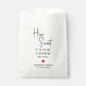 オリジナル ウェディングバッグ キャンディ ウェディング プレゼント用 フェイバーバッグ (正面)