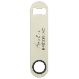 オリジナル ウェディング ブライドメイド ボトルオープナー