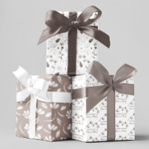 オリジナル ウェディング ラッピングペーパー シート