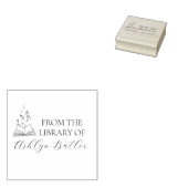 オリジナル ウッドスタンプ 自分の本コレクションから ラバースタンプ (押印)