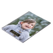 オリジナル カスタマイズ フォト ルールド ノートブックを作成する ノートブック (左側)