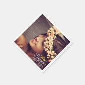 オリジナル カスタマイズ フォト 写真 スイート16 パーティー スタンダードカクテルナプキン (角)