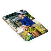 オリジナル カスタマイズ フォト 卒業おめでとう ご案内 マグネット (右側)