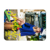 オリジナル カスタマイズ フォト 卒業おめでとう ご案内 マグネット (横)