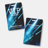 オリジナル カスタマイズ VIP 全アクセス パス バッジ (正面＆裏面)