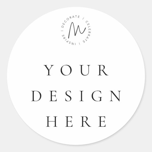 オリジナル カスタム ギフト タグ (正面)