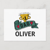 オリジナル カスタム ネーム 父の日 | ポストカード (正面)