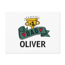 オリジナル カスタム ネーム 父の日 | ポストカード