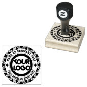 オリジナル カスタム ビジネス ロゴ ステッカー ラバースタンプ (押印)