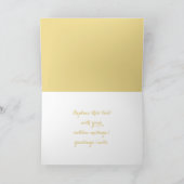 オリジナル カスタム フォト グリーティング カードを作成 カード (内部)