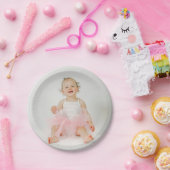 オリジナル カスタム フォト ペーパープレート (パーティー)