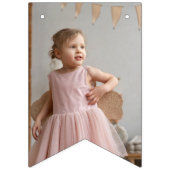 オリジナル カスタム フォト 誕生日 バンティングフラッグ (第2の旗)