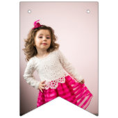 オリジナル カスタム フォト 誕生日 バンティングフラッグ (第3の旗)