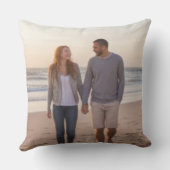 オリジナル カップル コラージュ クッション (裏面)