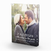 オリジナル カップル フォト 新婚夫婦 名前 日付 (右)