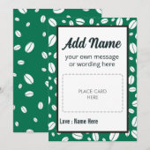 オリジナル カフェ ギフト カード ホルダー (正面/裏面)