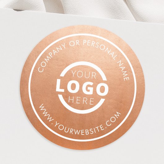 オリジナル カラー プロモーション ビジネス ロゴ ブランド ラウンドシール