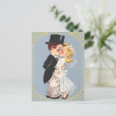 オリジナル カートゥーンブライド&グリム インビテーションポストカード (スタンド正面)