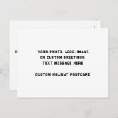 オリジナル カードをカスタマイズ, あなただけのカードを作ろう シーズンポストカード (正面/裏面)