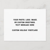 オリジナル カードをカスタマイズ, あなただけのカードを作ろう シーズンポストカード (正面)