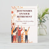 オリジナル カード – 同僚との別れ (スタンド正面)