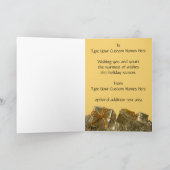 オリジナル カード 季節のグリーティング カード 無記名 (内部)