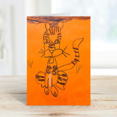 オリジナル キッズ アート プリント ポストカード