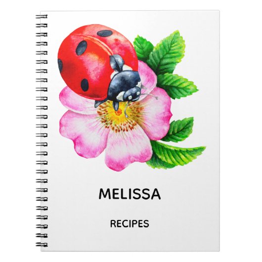 オリジナル キッチン レシピ ノート (正面)