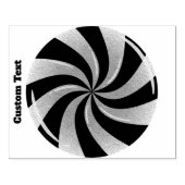 オリジナル キャンディーデライト カスタムテキスト プリント ラバースタンプ (インプリント)