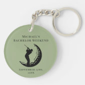 オリジナル キーチェーン | バチェラー ゴルフ ウィークエンド (裏面)