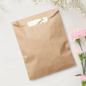 オリジナル クラフト ギフト バッグ (封をした状態)