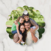 オリジナル クリスマス フォト フェイバータグ (裏面)