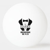 オリジナル グルームズメン ギフト 卓球ボール (正面)