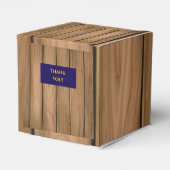 オリジナル コーポレート ギフト ボックス – ロゴを追加 (裏面サイド)