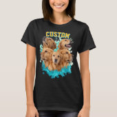 オリジナル ゴールデンレトリバー 犬好き Tシャツ (正面)