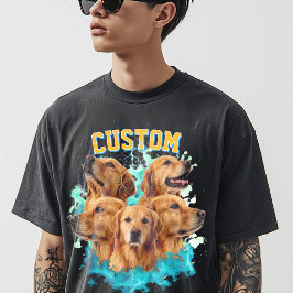 オリジナル ゴールデンレトリバー 犬好き Tシャツ