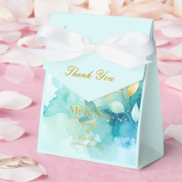 オリジナル ゴールド サンクス スクリプト ミスター & ミセス フレッシュ ミント フェイバーボックス