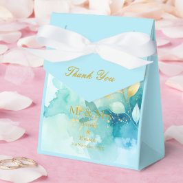 オリジナル ゴールド サンクス スクリプト ミスター & ミセス フレッシュ ミント フェイバーボックス